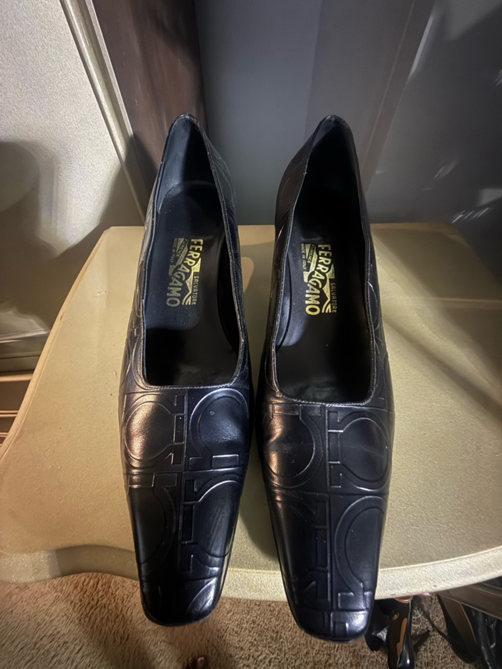Ferragamo Logo Shoes